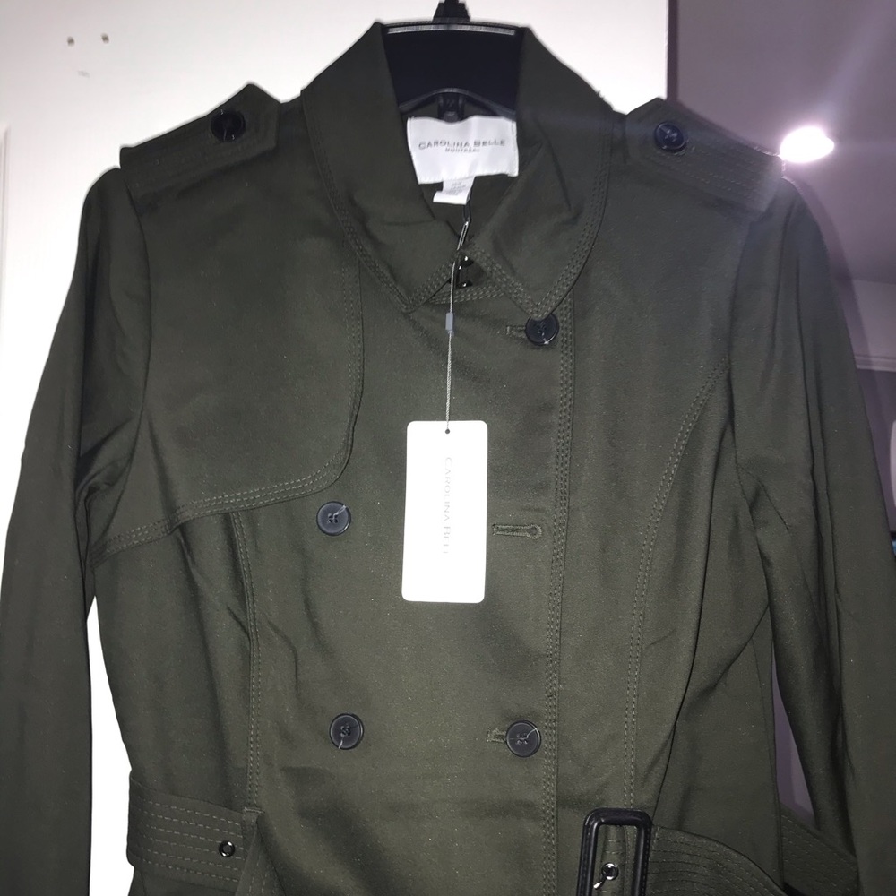 New Trench Coat Jacket Carolina Belle Montreal, M